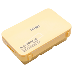 HIMI Twin Cup gouachefärg metallic i ask, 12-pack