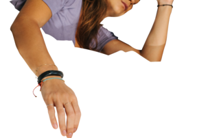 Aktivitetsmätare Jawbone UP3 Black Twist