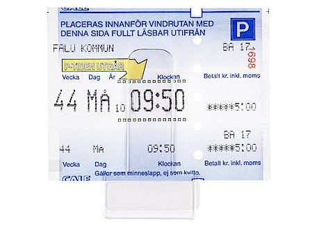 Biljetthållare