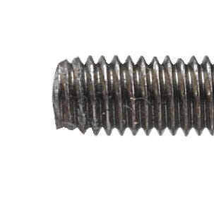 Gängad stång elförzinkad, 1 m