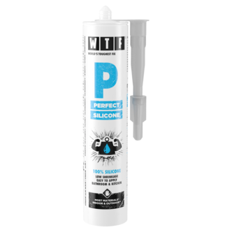 WTF P Perfect Silicone silikon badrum utomhus transparent 310 ml