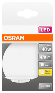 LED lampa GX53, Osram