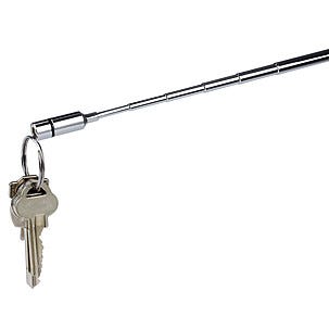 Teleskopskaft med magnet og LED-lykt