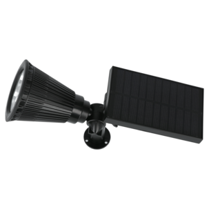 Northlight solcellebelysning spotlight svart