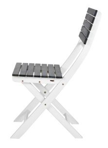 Utemöbler med bord och två stolar