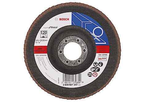 Lamellslipskiva 125 mm, Bosch