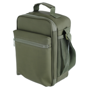 Liten kylväska med axelrem grön, 4 liter