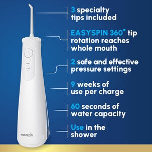 Waterpik Waterflosser Cordless Plus WF-26 Hammasvälisuihku