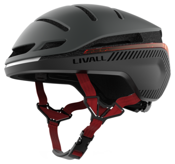 Livall EVO21 Commuter+ Smart Pyöräilykypärä, musta