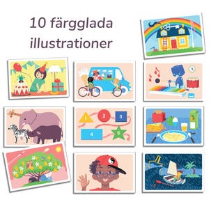 ABC med Elsa och Sam bokstavsspel, från 3 år