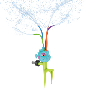 Vannspreder barn, fisk