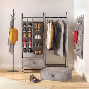 Hengende oppbevaring, 4 rom