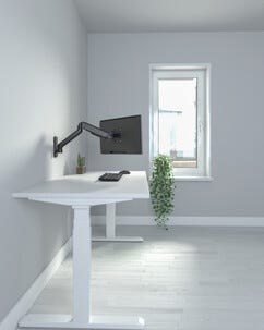 Exibel monitorarm vegg 1 skjerm, 17–32 tommer