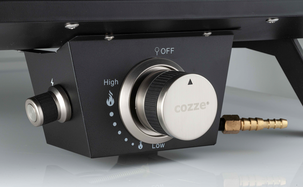 Cozze pizzaugn 13 tum med termometer, gas, utomhus