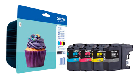 Brother LC123 VALBPDR bläckpatron