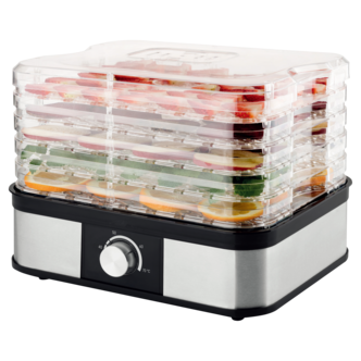 Frukt- og sopptørker, dehydrator med justerbar temperatur