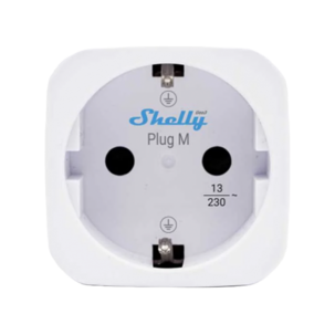 Shelly Plug M Gen3 smartplug med elmätare, 2-pack