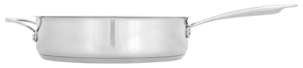 Traktörpanna med lock, 26 cm, rostfritt stål
