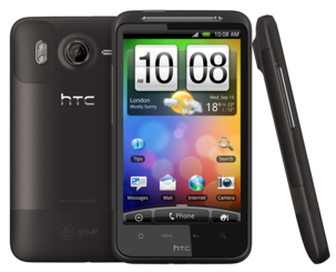 HTC Desire HD mobiltelefon