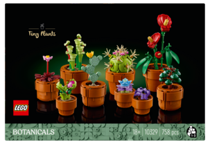 LEGO Icons Botanical Små växter 10329, från 18 år
