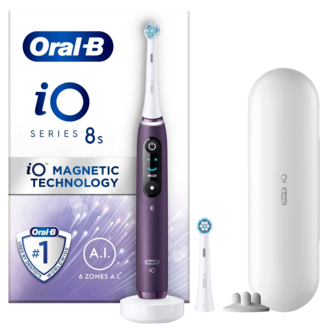 Oral-B iO 8s eltandborste, 6 borstlägen