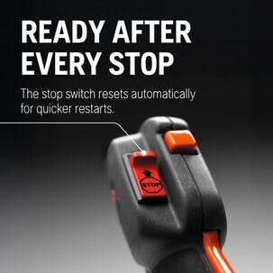 Husqvarna 122R bensindrevet ryddesag med trimmerhode og sele