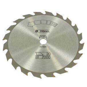 Sagblad B&D Piranha 190 mm X13140 