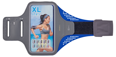 Anmiki mobilarmband för iPhone 12-17, Samsung Galaxy