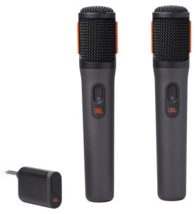 JBL oppladbar trådløs mikrofon for PartyBox, 2-pakning