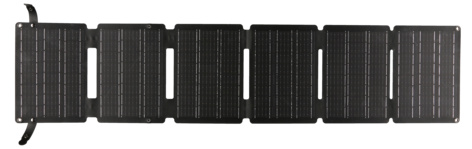 Solcellsladdare 60 W USB-A/USB-C vikbar
