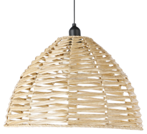 Northlight utendørs taklampe solcelle kunstrotting 40 cm