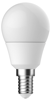 Klotlampa LED E14 2,2 W, varmvit