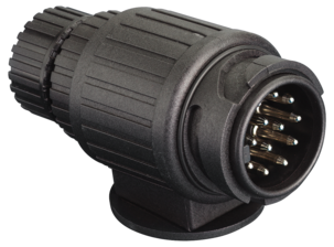 Släpvagnskontakt 13-polig hane 12 V