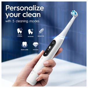 Oral-B iO 7s elektrisk tannbørste, 5 børsteinnstillinger