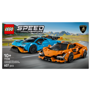 LEGO Speed Champions Lamborghini dobbelsett 77238, 10 år