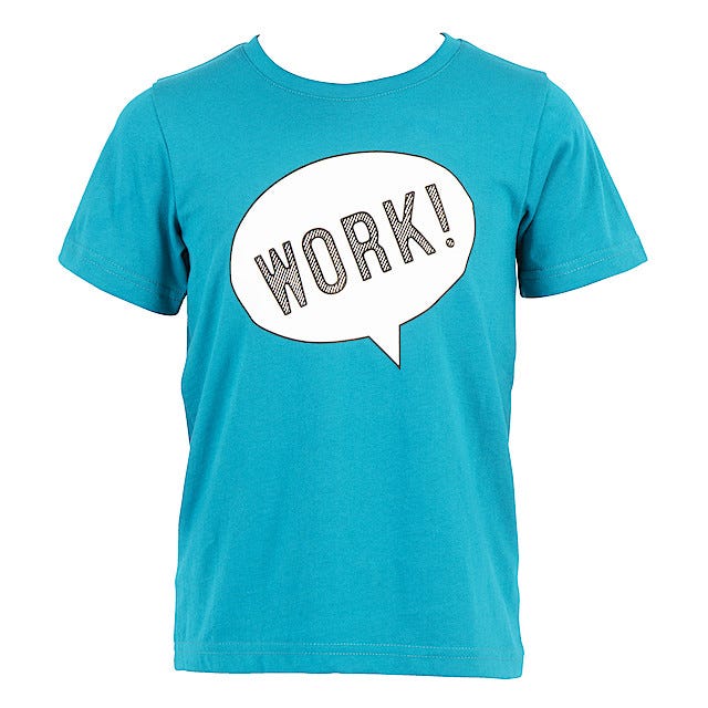 T shirt barn Work, petrol | Clas Ohlson T shirt barn Work, petrol | Clas Ohlson