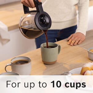 Bosch MyMoment kaffetrakter 10 kopper, TKA3M133