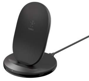 Belkin BoostCharge Qi lader med stativ 15 W