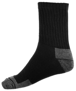 Arbetsstrumpor svart, 3-pack