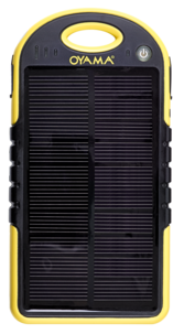 Powerbank med solcell4000 mAh