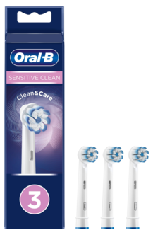 Oral-B Sensitive Clean borsthuvud, vit