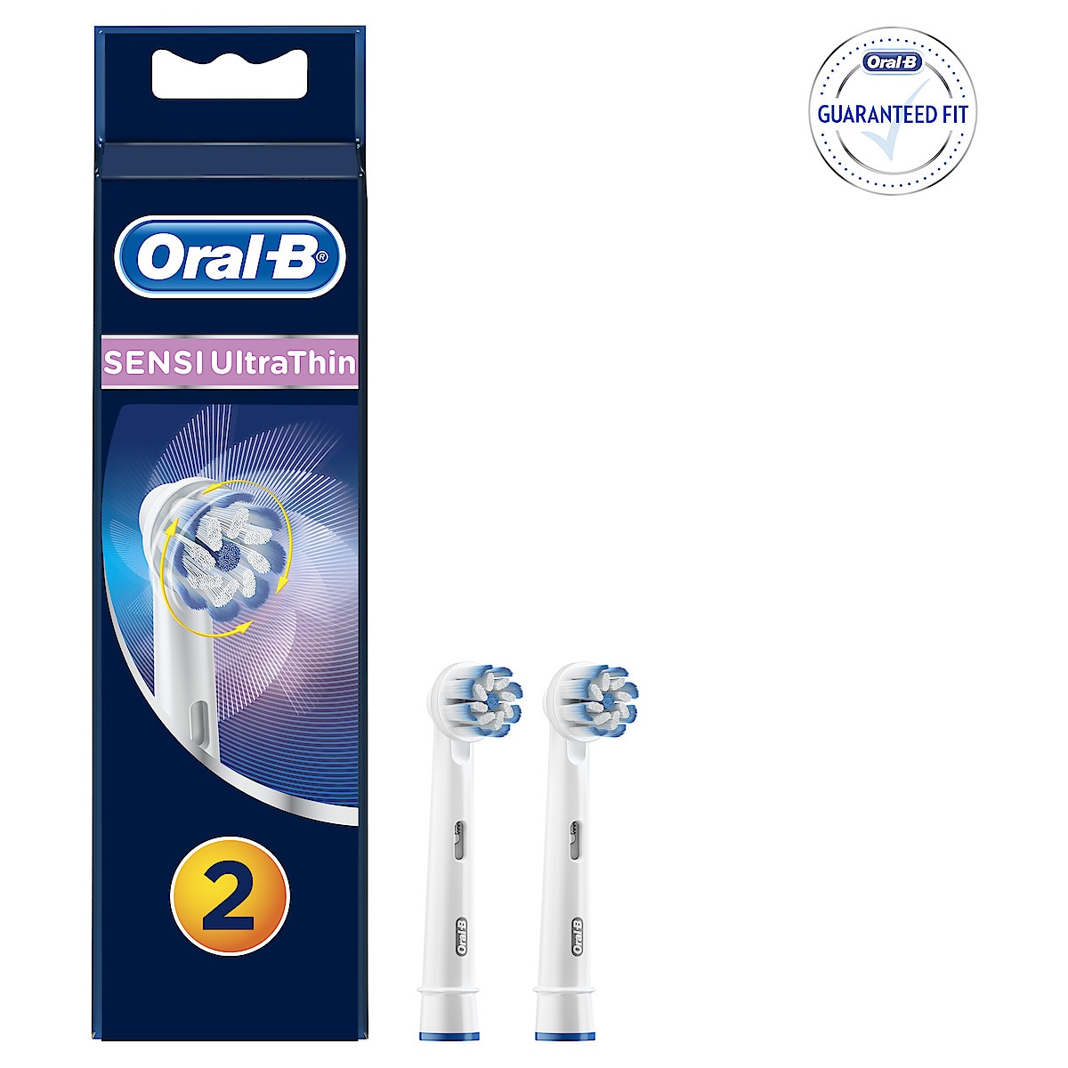 Borsthuvud refill Oral-B Sensi Ultrathin, 2-pack