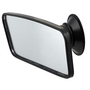 Backspegel med sugpropp