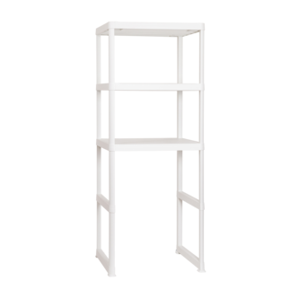 Oppbevaringshylle til over vaskemaskin, 75 x 57,5 x 187 cm
