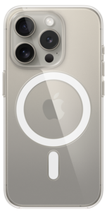 Mobildeksel med MagSafe for iPhone 15 Pro, Apple Clear Case