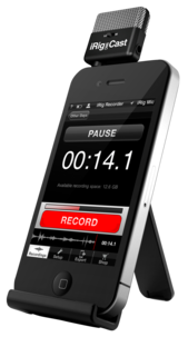 IK Multimedia iRig Mic Cast ekstern mikrofon