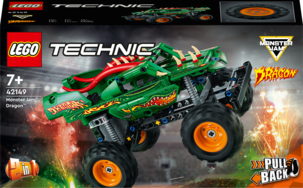 LEGO Technic Monster Jam Dragon 42150, yli 7-vuotiaille