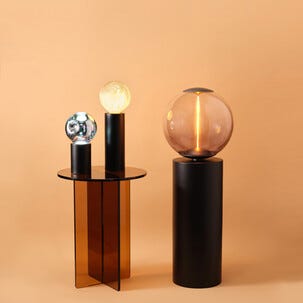 Smokey Pallolamppu LED E27 12 W himmennettävä magneettinen hehkulanka, 28 cm