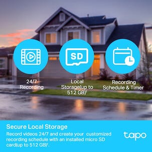 TP-Link Tapo C500 Valvontakamera ulkokäyttöön WiFi