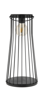 Solcellelykt 50 cm svart Northlight